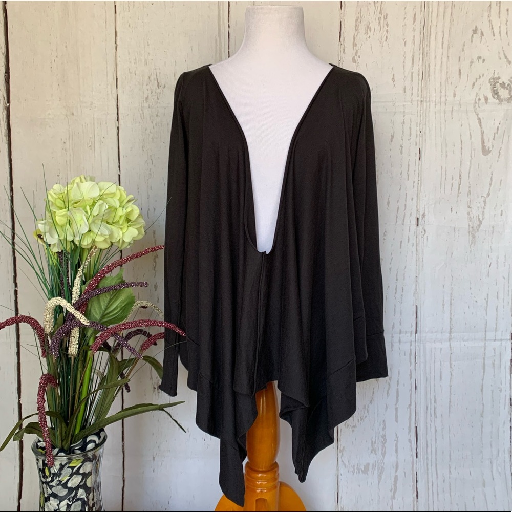 Talia Ainsley Long Sleeves Top Black XS